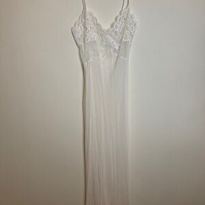 Vintage Y2K Victorias Secret Silk Slip Dress Small Bridal